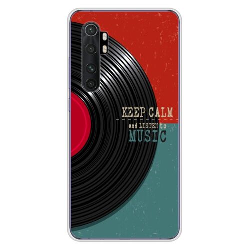 Coque En Silicone - Compatible Xiaomi Mi Note 10 Lite - Design Keep Calm