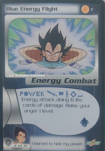 Carte Score Dragon Ball Z - Blue Energy Flight #7