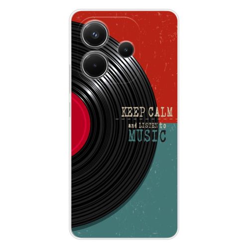 Coque En Silicone - Compatible Xiaomi Redmi Note 14 4g - Design Keep Calm