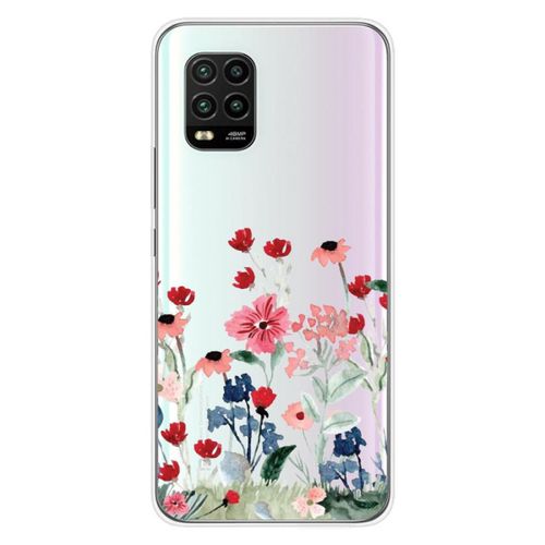 Coque En Silicone - Compatible Xiaomi Mi 10 Lite - Design Printemps En Fleurs