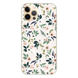 Coque En Silicone - Compatible Apple Iphone 12 Pro - Design Flowers