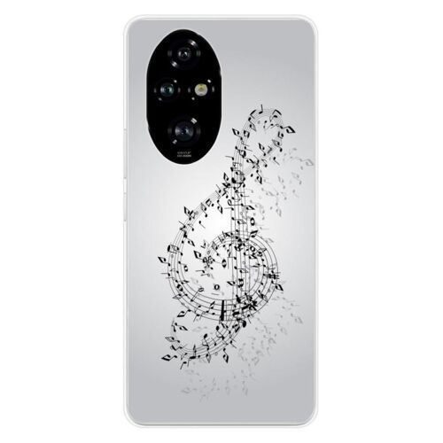 Coque En Silicone - Compatible Huawei Honor 200 Pro 5g - Design Valse Des Notes