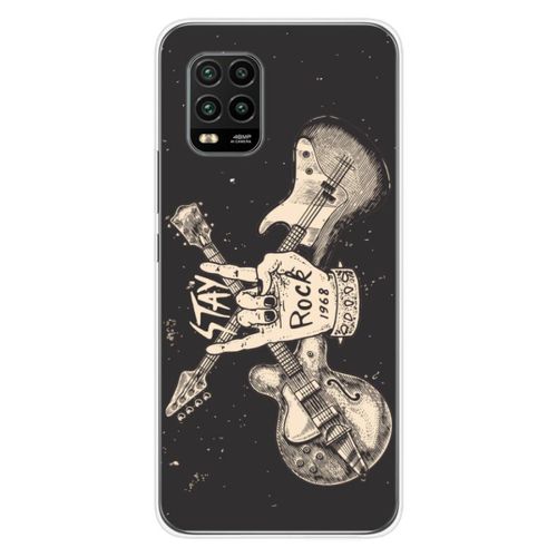 Coque En Silicone - Compatible Xiaomi Mi 10 Lite - Design Stay Rock