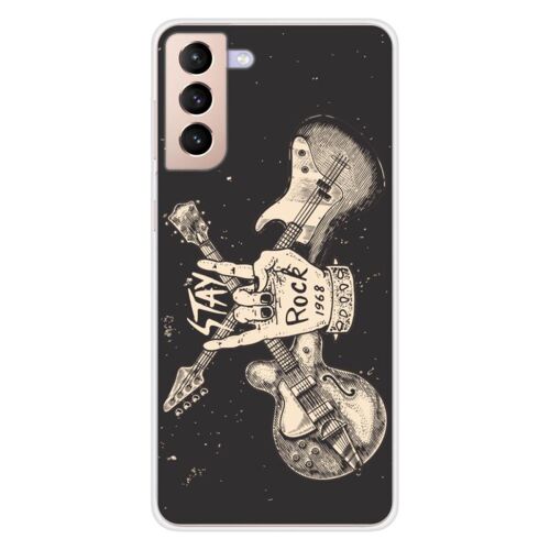 Coque En Silicone - Compatible Samsung Galaxy S21 Plus - Design Stay Rock