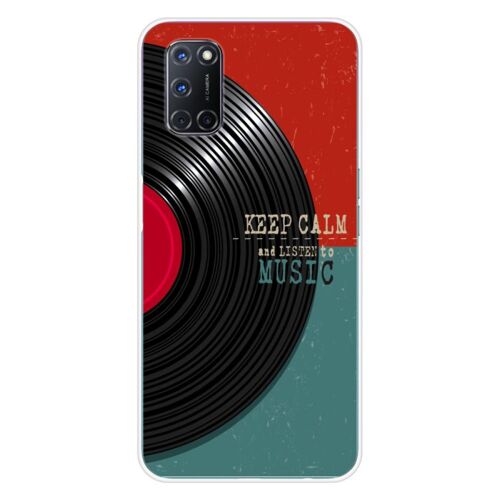 Coque En Silicone - Compatible Oppo A52, Oppo A72 - Design Keep Calm