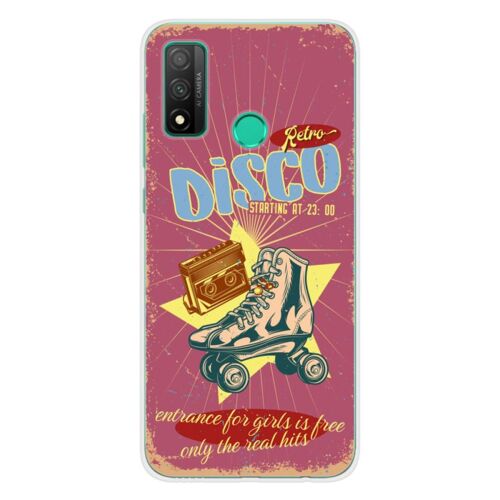 Coque En Silicone - Compatible Huawei P Smart 2020 - Design Retro Disco