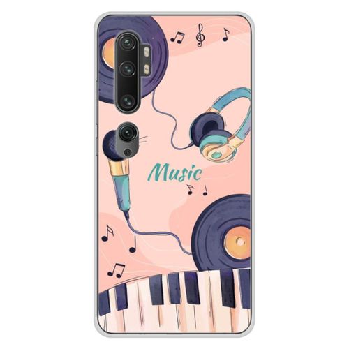 Coque En Silicone - Compatible Xiaomi Mi Note 10, Xiaomi Mi Note 10 Pro - Design Accords En Couleur