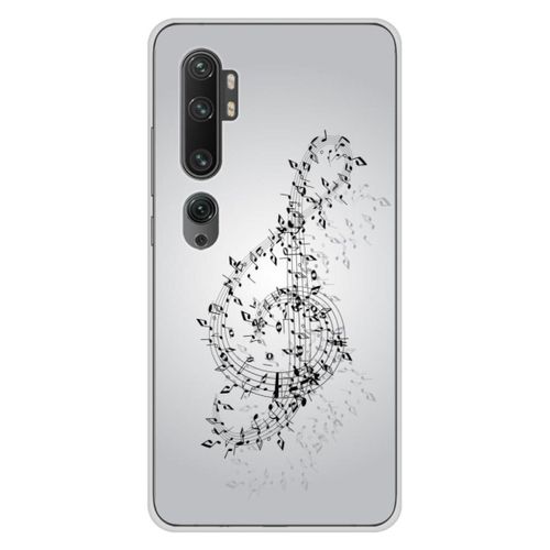 Coque En Silicone - Compatible Xiaomi Mi Note 10, Xiaomi Mi Note 10 Pro - Design Valse Des Notes