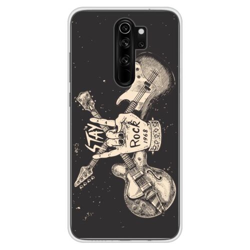 Coque En Silicone - Compatible Xiaomi Redmi Note 8 Pro - Design Stay Rock