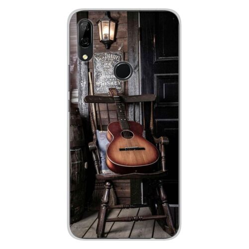 Coque En Silicone - Compatible Huawei P Smart Z - Design Guitare