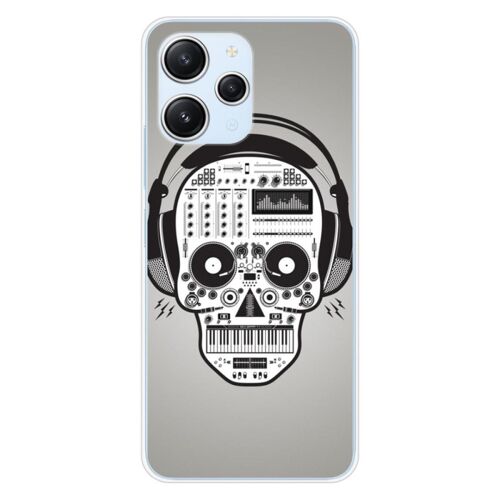 Coque En Silicone - Compatible Xiaomi Redmi 12 4g, Xiaomi Redmi 12 5g - Design Skull Music