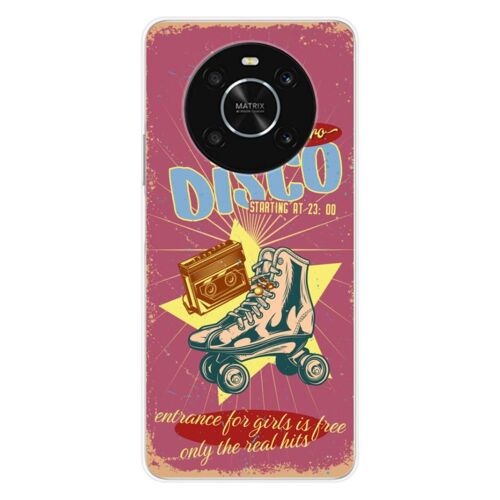 Coque En Silicone - Compatible Huawei Honor X9 4g - Design Retro Disco