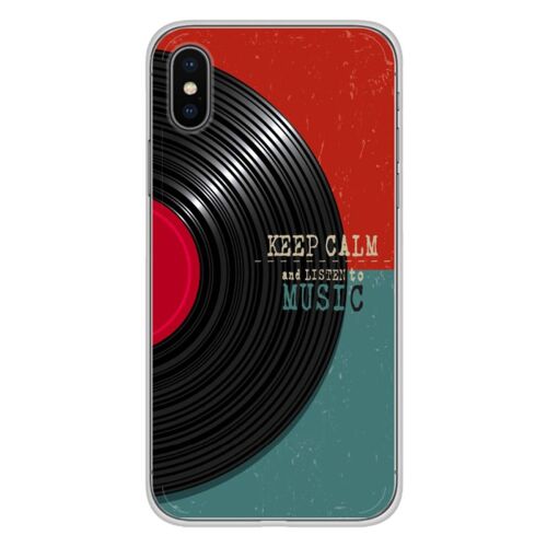 Coque En Silicone - Compatible Apple Iphone X, Apple Iphone Xs - Design Keep Calm