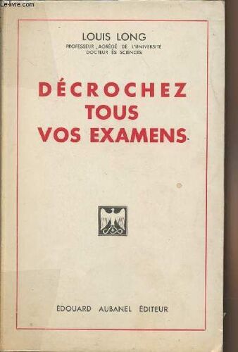 Décrochez Tous Vos Examens