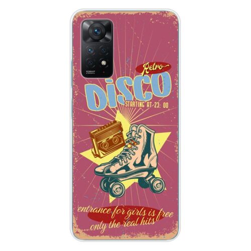 Coque En Silicone - Compatible Xiaomi Redmi Note 11 Pro, Xiaomi Redmi Note 12 Pro 4g - Design Retro Disco