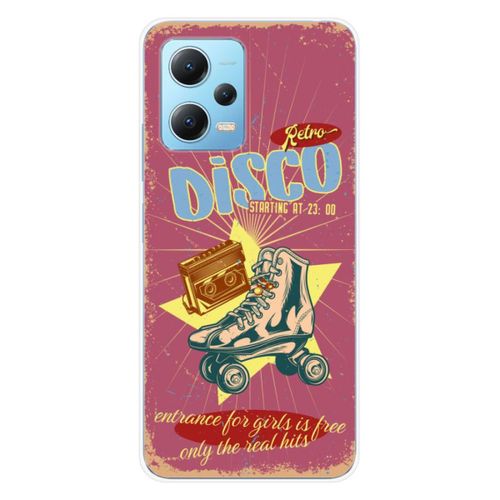 Coque En Silicone - Compatible Xiaomi Redmi Note 12 5g, Xiaomi Poco X5 - Design Retro Disco