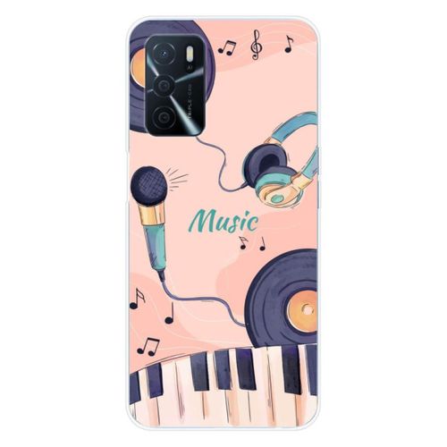 Coque En Silicone - Compatible Oppo A16 - Design Accords En Couleur
