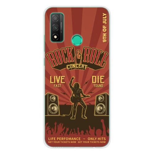 Coque En Silicone - Compatible Huawei P Smart 2020 - Design Rock And Roll