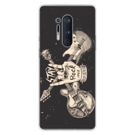 Coque En Silicone - Compatible Oneplus 8 Pro - Design Stay Rock