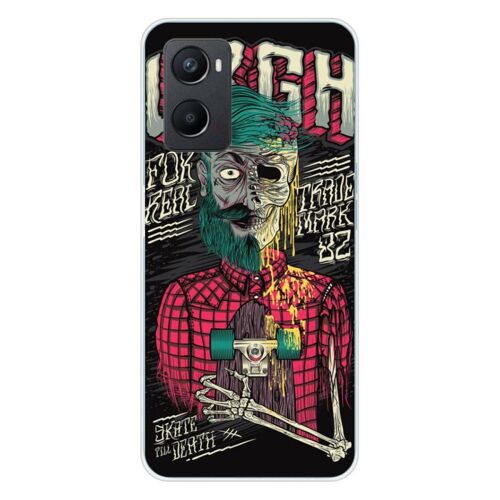 Coque En Silicone - Compatible Oppo A76 - Design Skull Urgh