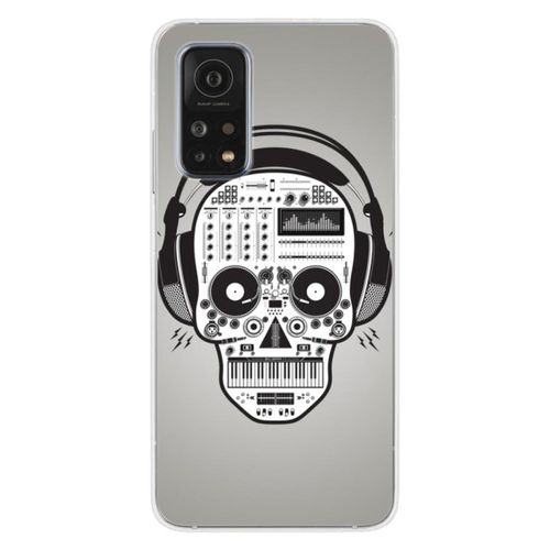 Coque En Silicone - Compatible Xiaomi Mi 10t, Xiaomi Mi 10t Pro - Design Skull Music