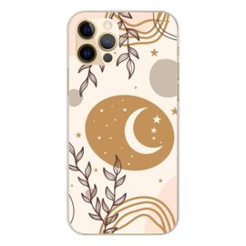 Coque En Silicone - Compatible Apple Iphone 12 Pro - Design Lunaison