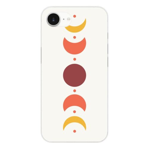 Coque en silicone - Compatible Apple iPhone 16e - design eclipse