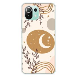 Coque En Silicone - Compatible Xiaomi Mi 11 Lite - Design Lunaison