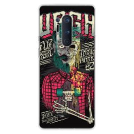 Coque En Silicone - Compatible Oneplus 8 Pro - Design Skull Urgh