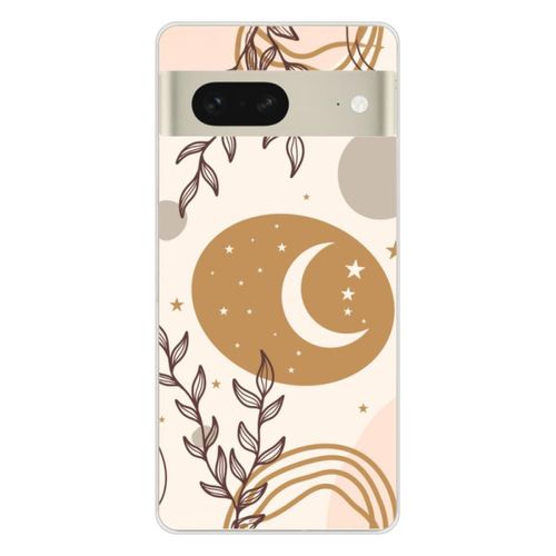 Coque En Silicone - Compatible Google Pixel 7 - Design Lunaison
