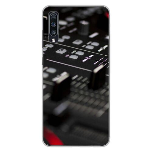 Coque En Silicone - Compatible Samsung Galaxy A70 - Design Dj Mixer