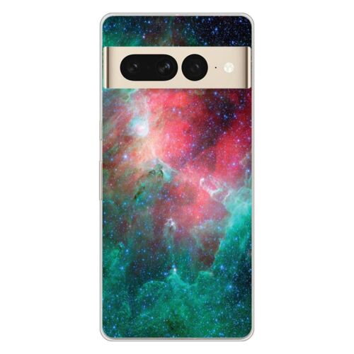 Coque En Silicone - Compatible Google Pixel 7 Pro - Design Nebuleuse