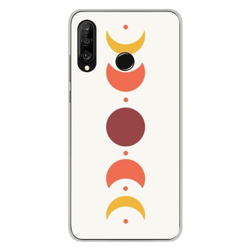Coque En Silicone - Compatible Huawei P30 Lite - Design Eclipse
