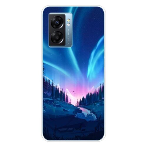 Coque En Silicone - Compatible Oppo A77 5g, Oppo A57 4g, Oppo A57 5g - Design Tombee De Nuit