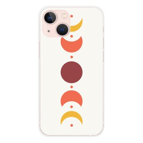 Coque En Silicone - Compatible Apple Iphone 13 Mini - Design Eclipse
