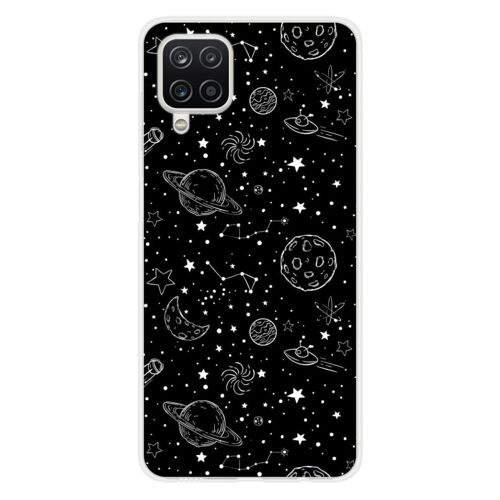 Coque En Silicone - Compatible Samsung Galaxy A12 5g - Design Galaxy Draw