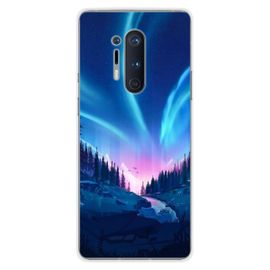 Coque En Silicone - Compatible Oneplus 8 Pro - Design Tombee De Nuit