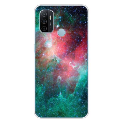 Coque En Silicone - Compatible Oppo A53s - Design Nebuleuse
