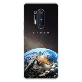 Coque En Silicone - Compatible Oneplus 8 Pro - Design Earth