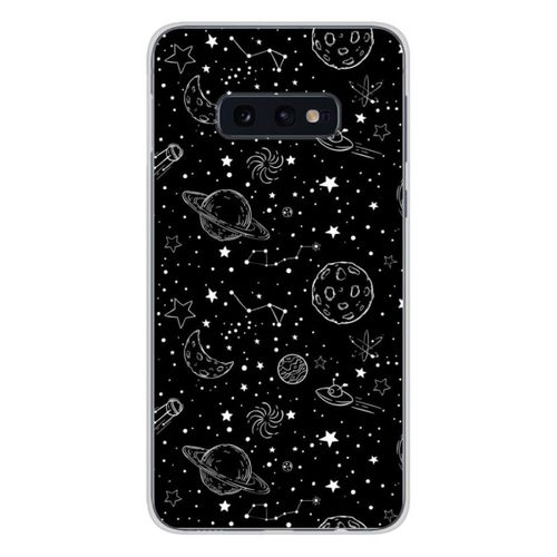 Coque En Silicone - Compatible Samsung Galaxy S10e - Design Galaxy Draw