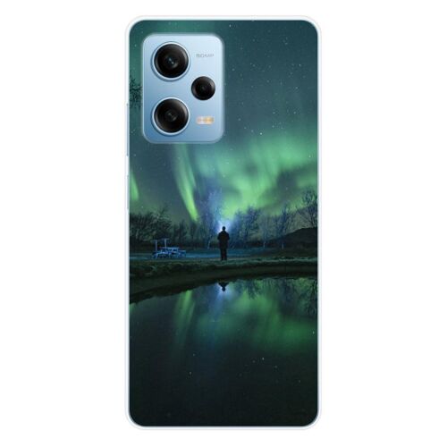 Coque En Silicone - Compatible Xiaomi Redmi Note 12 Pro 5g, Xiaomi Poco X5 Pro - Design Aurores Boreales