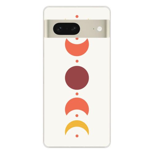 Coque En Silicone - Compatible Google Pixel 7 - Design Eclipse