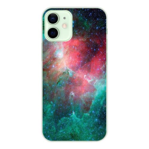 Coque En Silicone - Compatible Apple Iphone 12 Mini - Design Nebuleuse