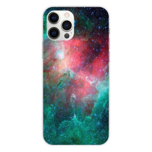 Coque En Silicone - Compatible Apple Iphone 12 Pro Max - Design Nebuleuse