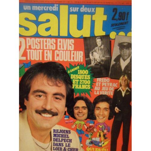 Salut 27 1977 Delpech/Cloclo/Souchon/Lenorman/Vartan/Guichard/Joelle/Juvet/Frederic Francois/Peyrac