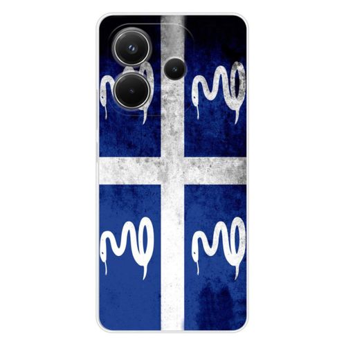 Coque En Silicone - Compatible Xiaomi Redmi Note 14 4g - Design Drapeau Martinique