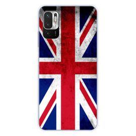Coque En Silicone - Compatible Xiaomi Redmi Note 10 5g - Design Drapeau Angleterre