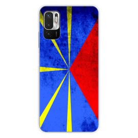 Coque En Silicone - Compatible Xiaomi Redmi Note 10 5g - Design Drapeau La Reunion
