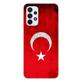 Coque En Silicone - Compatible Samsung Galaxy A23 4g, Samsung Galaxy A23 5g - Design Drapeau Turquie