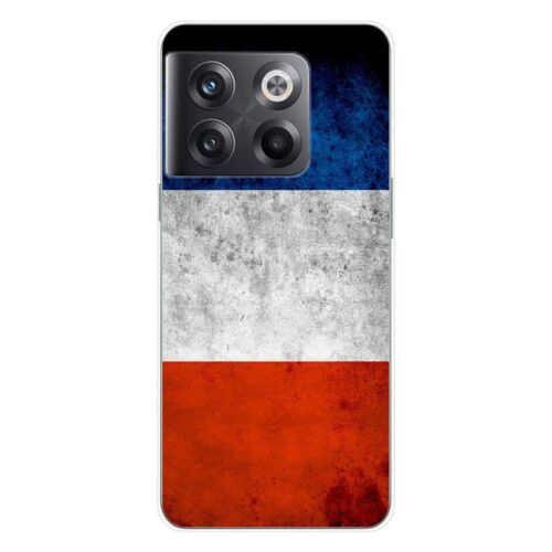 Coque En Silicone - Compatible Oneplus 10t 5g - Design Drapeau France